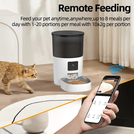 Cat Feeder With Camera